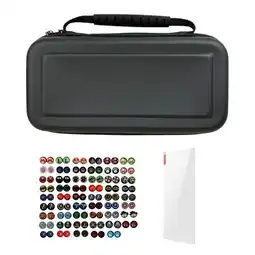 Falabella Estuche Rígido Liso + Vidrio + 2 Grips Compatible Con Switch 2 oferta