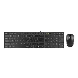 Falabella Combo Teclado + Mouse alámbrico Multimedia SLIMSTAR C126USB oferta
