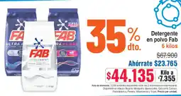 Alkosto Fab detergente en polvo oferta