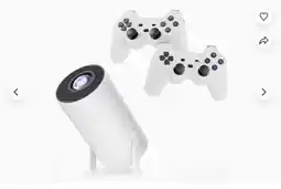 Falabella Proyector Con Juegos 2en1 Professional Chip 2.4 Wireless oferta