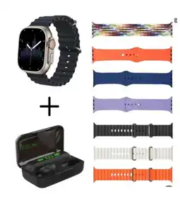 Falabella Combo Smartwatch Ultrafit D8000 Ultra 3 oferta