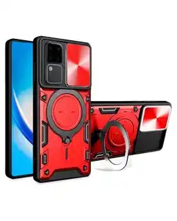 Falabella Estuche Proteccion Camara Con Soporte Vivo V30 5G Rojo oferta
