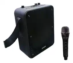 Falabella Parlante Recargable Portatil Vs-ss801 30w con Microfono Negro oferta