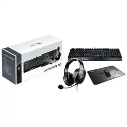 Falabella Combo Gamer 4 En 1 Adventure 202 Negro Rgb oferta