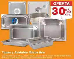 Makro Aro tapas y azafates marca oferta
