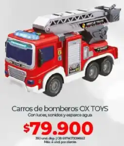 Olímpica Carros de bomberos ox toys oferta