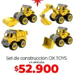 Olímpica Ox toys set de construcción oferta