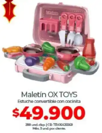 Ox toys maletín