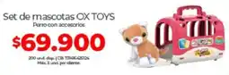 Olímpica Ox toys set de mascotas oferta
