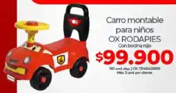Olímpica Ox rodapies carro montable para niños oferta