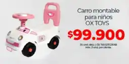 Olímpica Ox toys carro montable para niños oferta