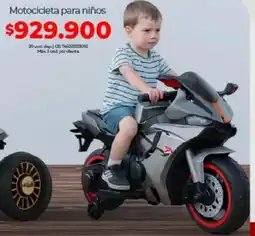 Olímpica Motocicleta para niños oferta