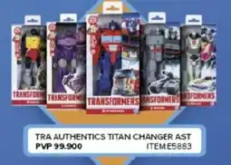 Olímpica Tra authentics titan changer ast oferta
