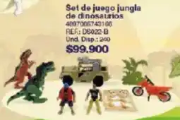 Olímpica Set de juego jungla de dinosaurios oferta