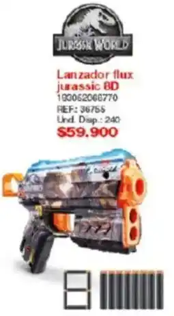 Olímpica Lanzador flux jurassic 8D oferta