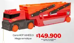 Olímpica Hot wheels carro mega remolque oferta