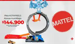 Olímpica Hotwheels pista ataque murciélago oferta