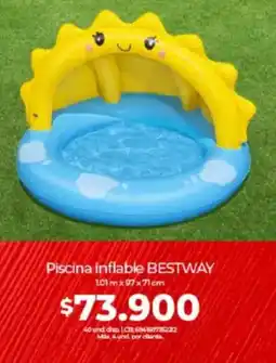 Olímpica Bestway piscina inflable oferta