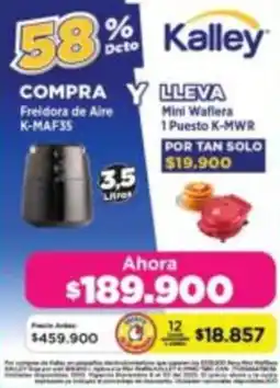 Alkomprar Kalley freidora de aire K-MAFSS oferta