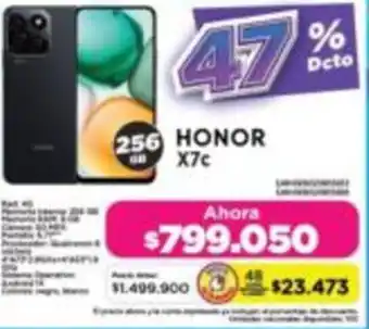 Honor x7c