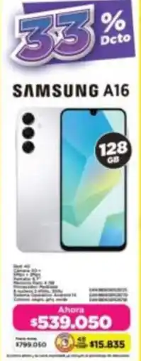 Alkomprar Samsung A16 oferta