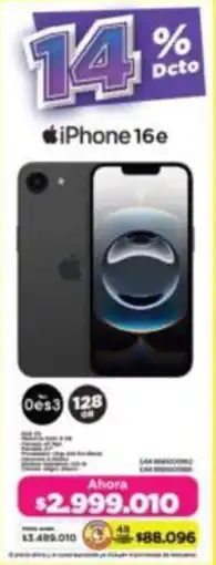 Alkomprar iPhone 16e oferta