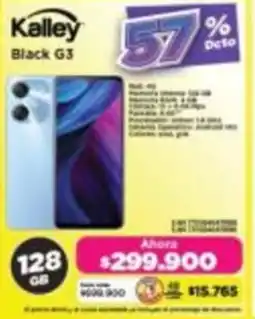 Alkomprar Kalley black G3 oferta