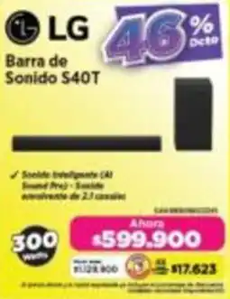 Alkomprar Barra de Sonido S40T oferta