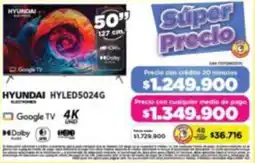 Alkomprar Hyundai smart tv 50" oferta