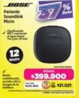 Alkomprar Bose parlante sondlink micro oferta