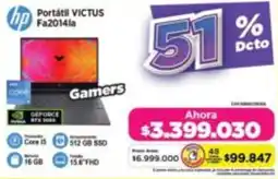 Alkomprar Hp portátil victus oferta