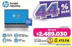 Alkomprar Hp portátil Fd0274la oferta