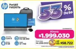 Alkomprar Hp portátil Fd0267la oferta