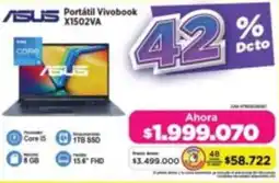 Alkomprar Asus portátil vivobook X1502VA oferta