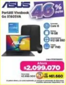 Alkomprar Asus portátil vivobook Go X1505VA oferta