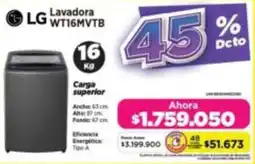 Alkomprar Lg lavadora WT16MVTB oferta