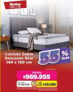 Alkomprar Colchón doble descanso real oferta