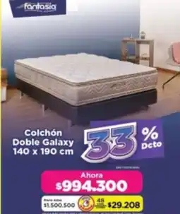 Alkomprar Colchón doble galaxy oferta