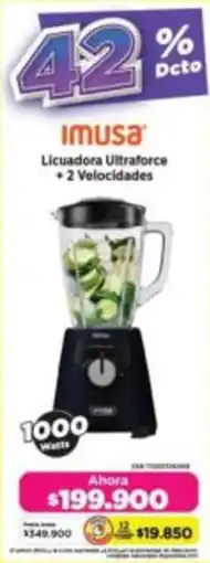 Alkomprar Imusa licuadora ultraforce +2 velocidades oferta