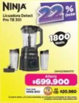 Alkomprar Ninja licuadora detect Pro TB 301 oferta