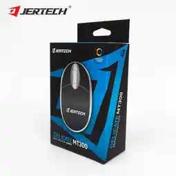 Falabella Mouse Alámbrico Óptico Usb 2.0 Portable Negro Jertech Mt300 oferta