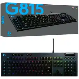 Falabella Teclado G815 Mecánico RGB Negro Original oferta