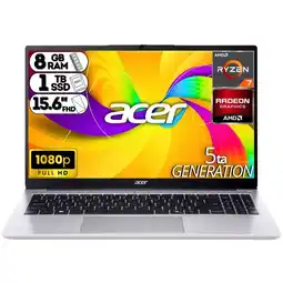 Falabella PORTATIL RYZEN 7 5700U 8GB RAM 1TB SSD 15.6 FULL HD oferta