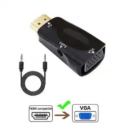 Falabella Adaptador Convertidor Compatible Con Hdmi A Vga oferta