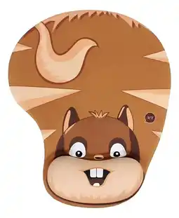 Falabella Mouse Pad Descansa Muñecas Ergonómico En Gel Diseño Ardilla oferta