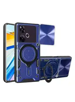 Falabella Estuche Proteccion Camara Con Soporte Para Xiaomi Poco F6 Azul oferta