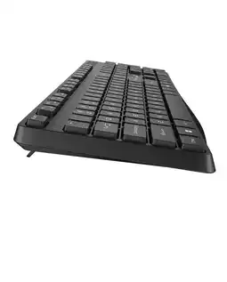 Falabella Teclado Inalámbrico Kb-7200 Negro Qwerty Español oferta