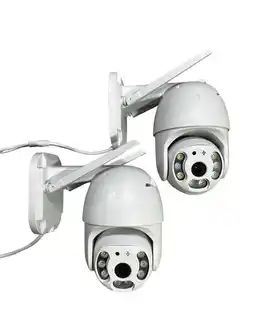 Falabella Combo 2 Cámara Ptz Robótica Ip Wifi 2mp 1080hd Exterior 360° oferta