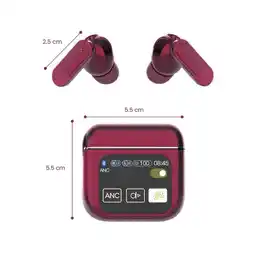 Falabella Audífonos Inalambricos Pantalla Táctil SE-60 TWS - Rosa oferta