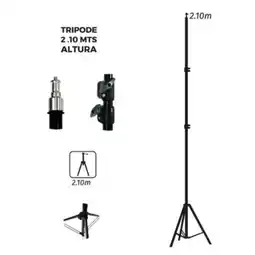 Falabella Tripode Para Aro De Luz 2Mts + Soporte Del Celular oferta